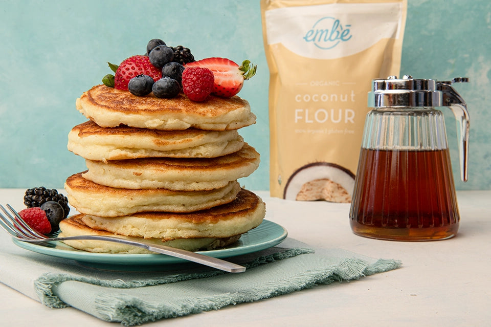 Gluten-Free Coconut Pancakes – Marx Brothers, Inc.