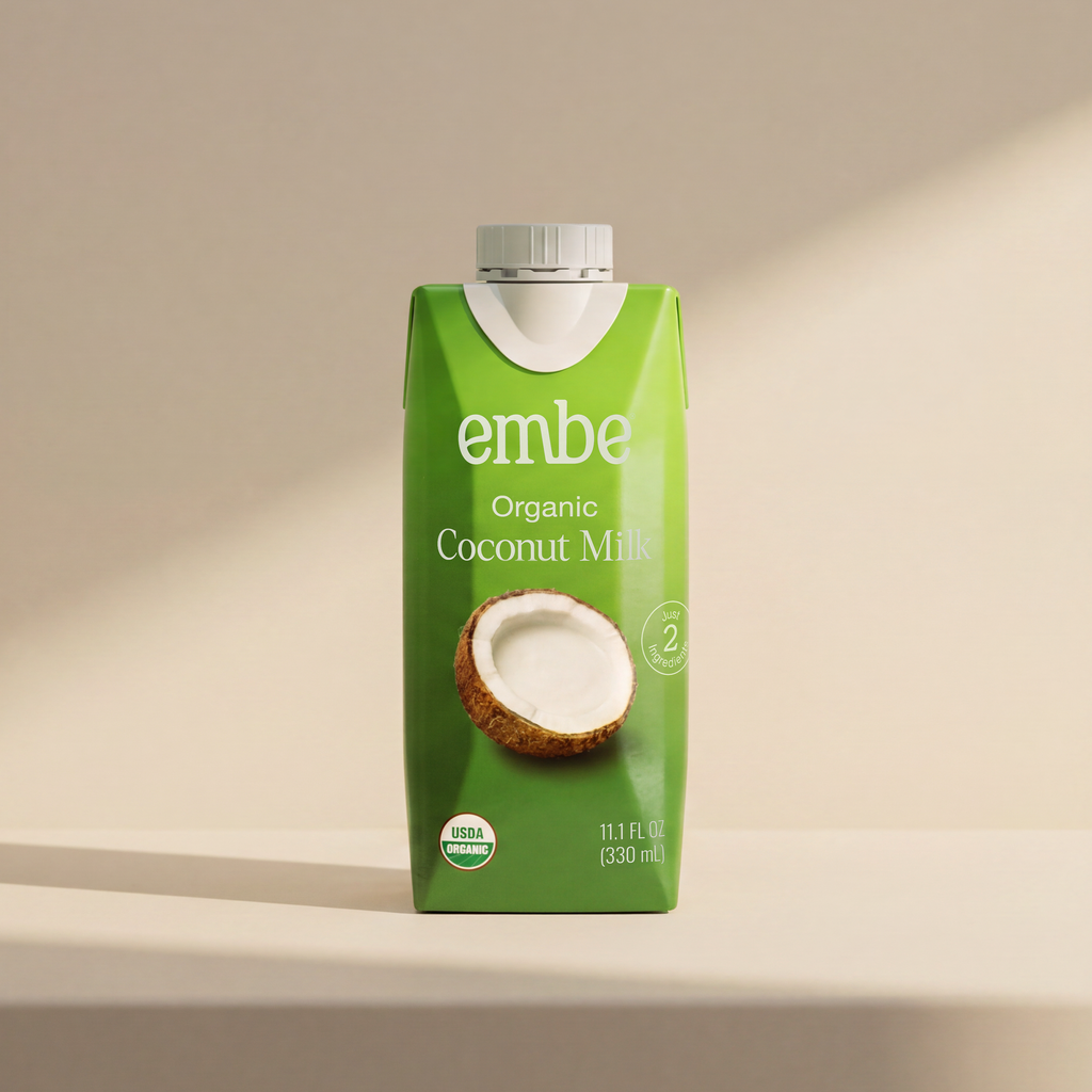 Embe Organic Unsweetened Coconut Milk | 11.1 fl oz