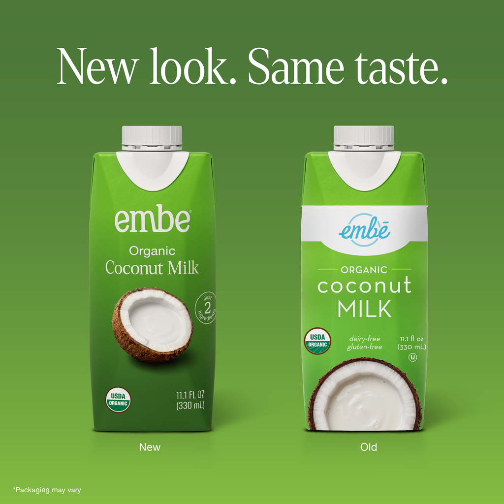 Embe Organic Unsweetened Coconut Milk | 11.1 fl oz