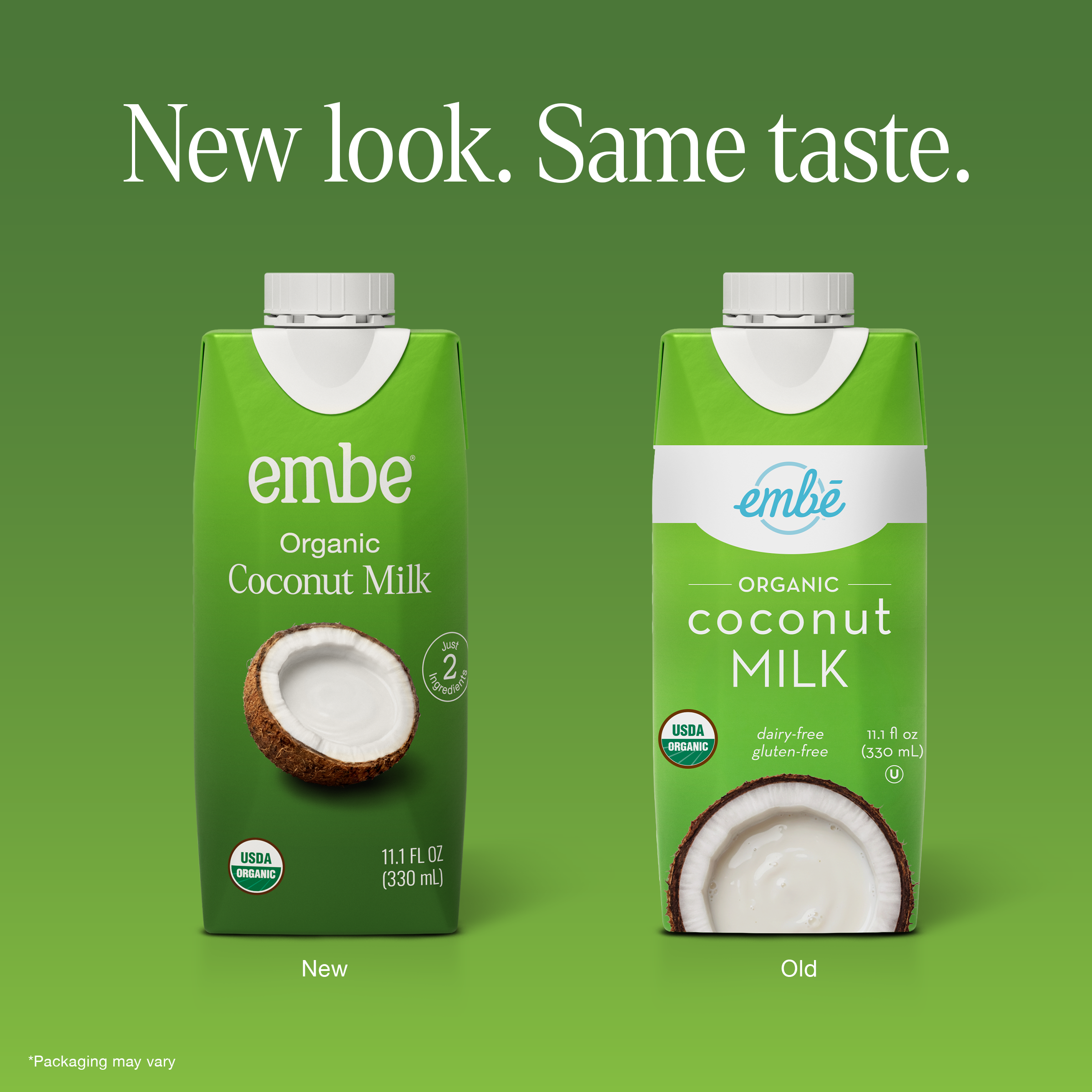 Embe Organic Unsweetened Coconut Milk | 11.1 fl oz