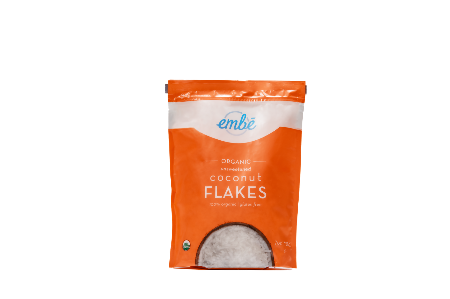 embē Organic Unsweetened Coconut Flakes