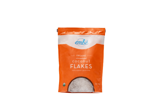 embē Organic Unsweetened Coconut Flakes